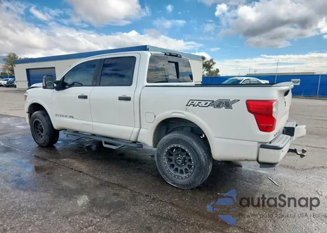2018 Nissan Titan Sv из США, поврежденный, VIN 1N6AA1E59JN550990